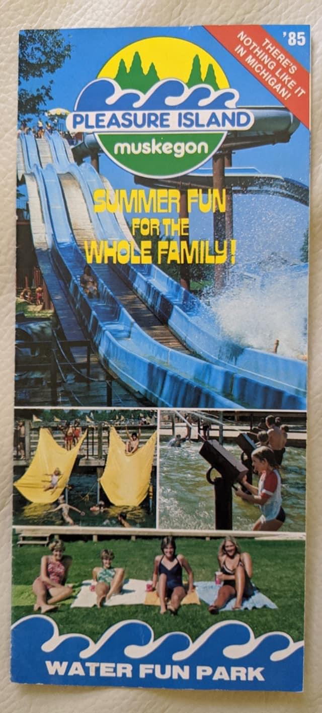 Pleasure Island Water Park - Flyer From Cat Markgraf Chabot (newer photo)